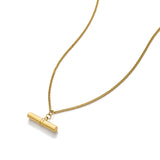 Blair T-Bar Curb - Gold