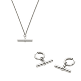 The Curb T Bar Rotation - Silver